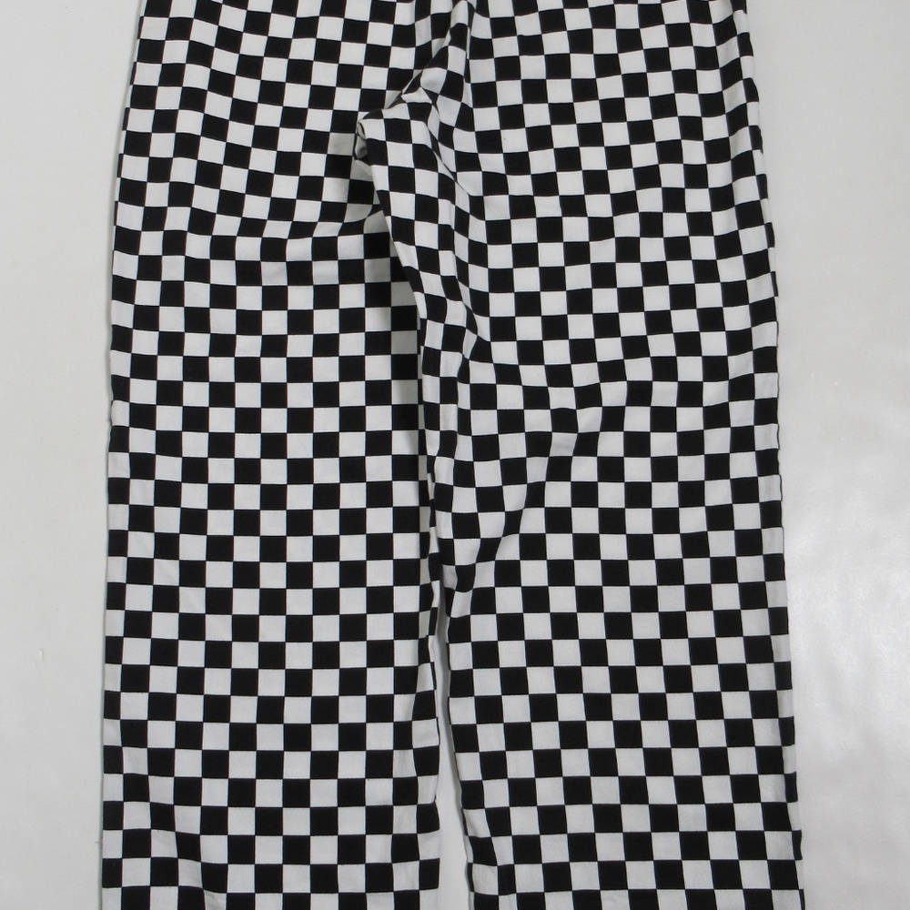 R13 Women's Slouch Pant Black White Checker R13W5008-R115B Size M - Picture 5 of 12